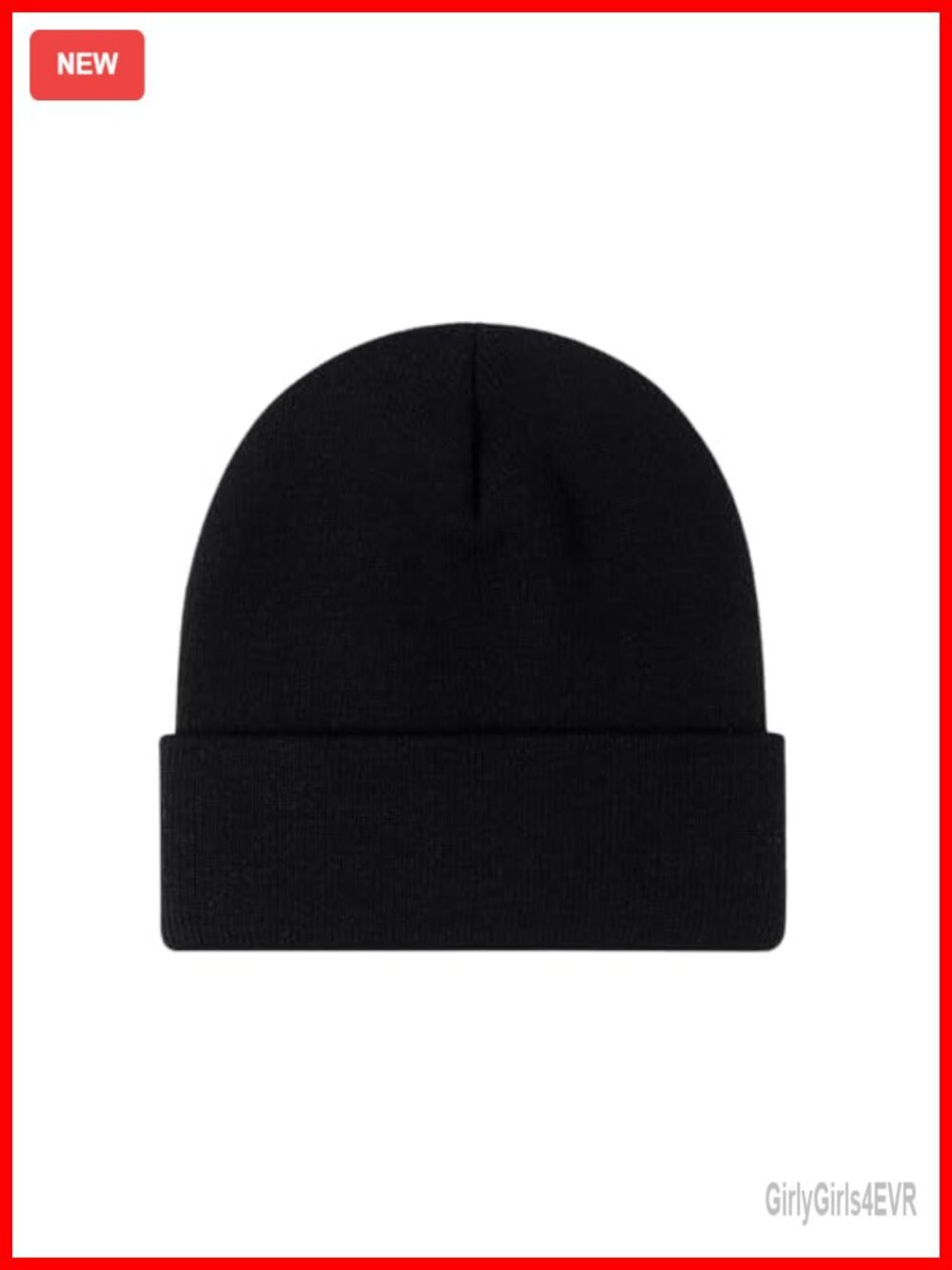 Warm Winter Beanie Windproof Thick Knitted Cuffed Unisex Skull Cap
